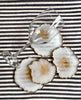 Butter & Gold Geode Resin Coaster Set