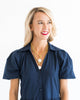 Susan Shaw - Cotton Pearl Toggle Necklace