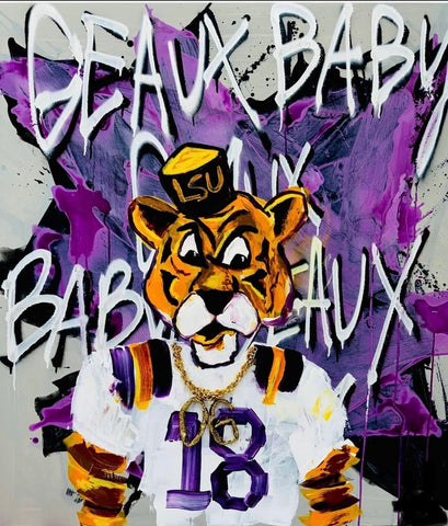 Vanicka Art Geaux Baby & LA Tech Dawgs T-Shirts