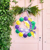 Mardi Gras Mask Wreath