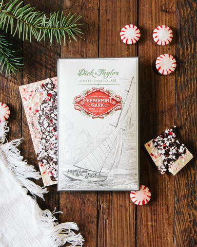 Dick Taylor Craft Chocolate - Peppermint Bark Dark & White Chocolate