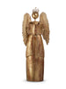 Antiqued Gold Angel Decor