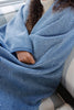 ChappyWrap - Harborview Herringbone Cornflower Blanket