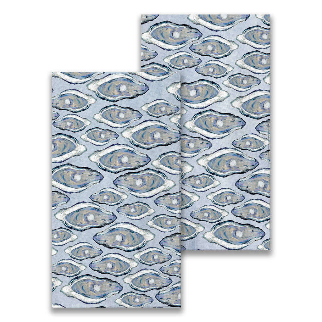 Blue Oysters Guest Towel