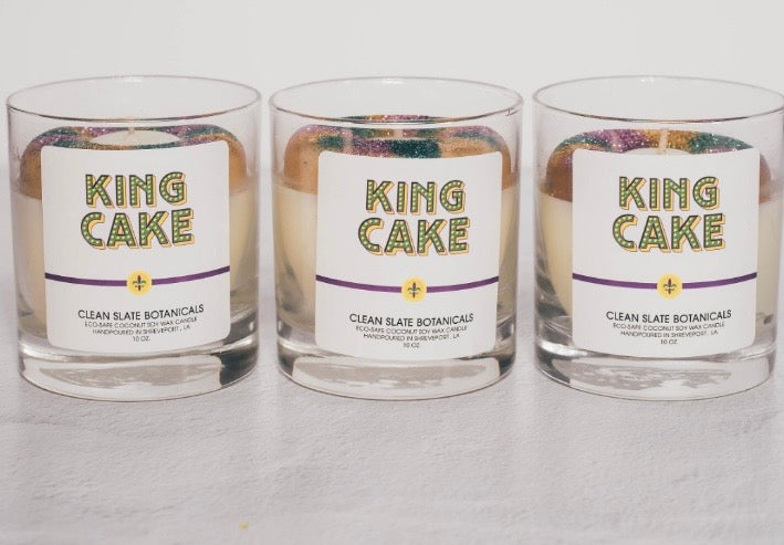 King Cake Candle