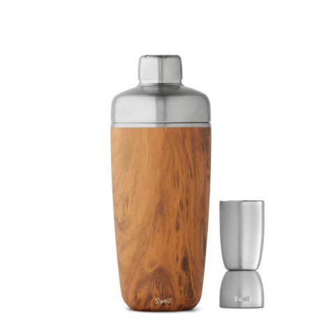 Shaker Set with Jigger - Teakwood