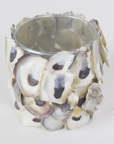 Oyster Shell Candle Holder