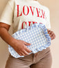 Gingham Ruffle Bag