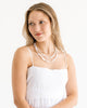 Susan Shaw - Double Strand Coin Pearl Necklace