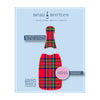 Beau Bottles Red and Green Christmas Tartan - Prosecco Collection