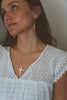 Elle Freshwater Pearl Cross Necklace