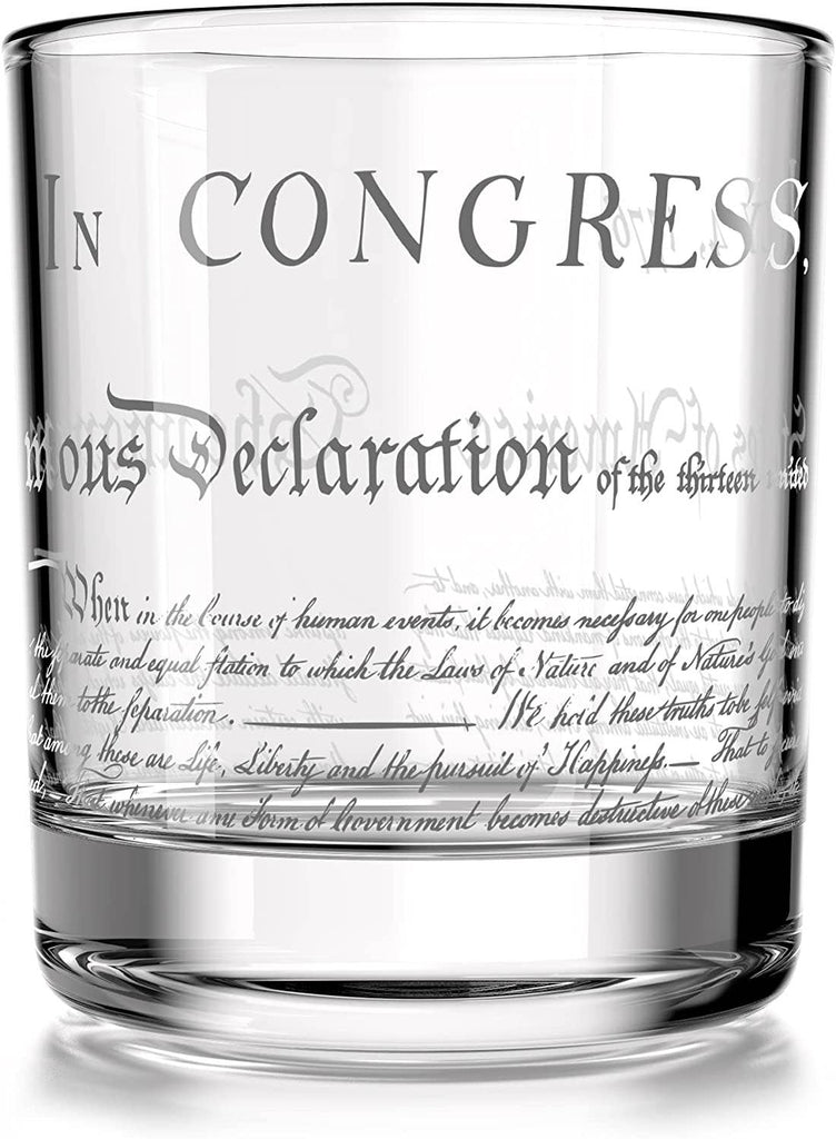 Declaration of Independence - Whiskey Glass