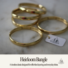 Heirloom Bangle 18K Gold Bracelet