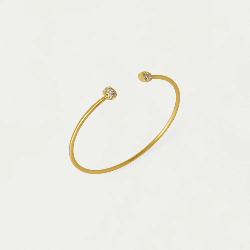 Juliette Pave Twist Bangle by Dean Davidson