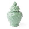 Green Textured Ginger Jar - Large