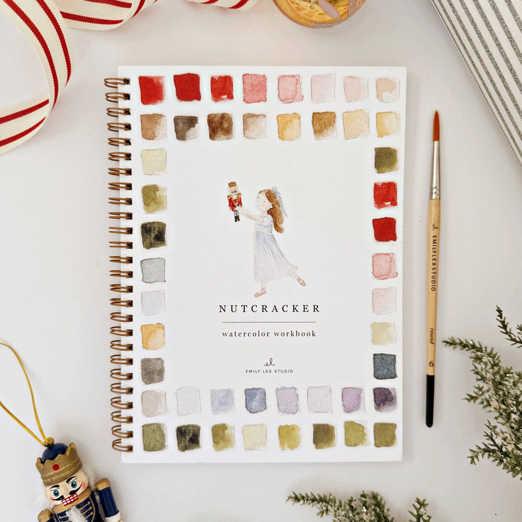 Nutcracker Watercolor Notebook