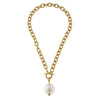 Susan Shaw - Cotton Pearl Toggle Necklace
