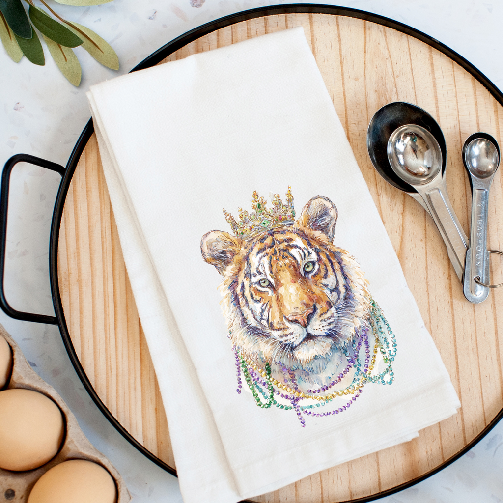 Royal Tiger Tea Towel