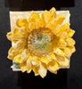 Sunflower Clay Canvas Art
