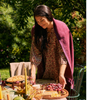 ChappyWrap - Harborview Herringbone Plum Blanket