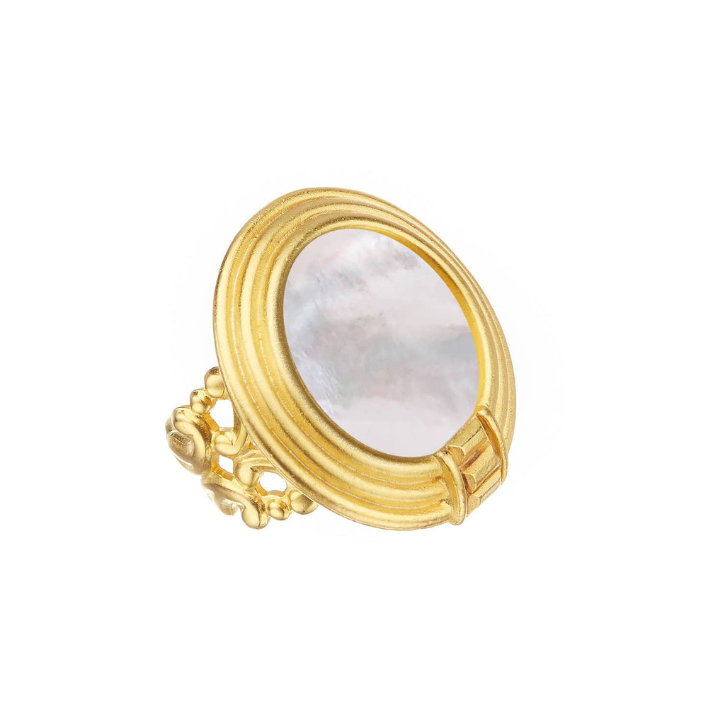 Roma Mother of Pearl Ring