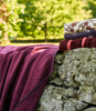 ChappyWrap - Harborview Herringbone Plum Blanket