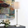 Antique Brass Buffet Lamp