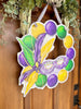 Mardi Gras Mask Wreath