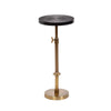 Kate and Laurel - Engles Adjustable Embossed Metal Table and Plant Stand