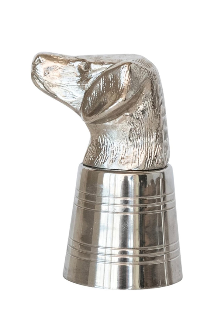 Dog Head Stainless Steel Jigger