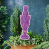 Songbird Grove Collection - Flocked Nutcracker Yard Art