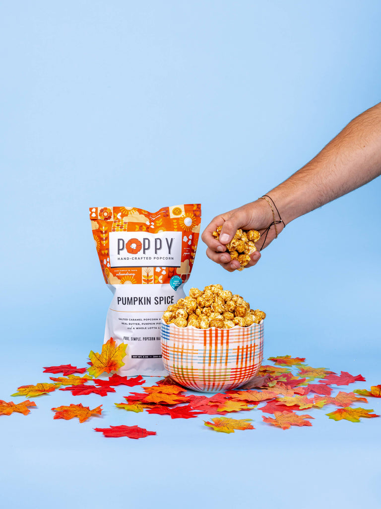 Poppy Hand-Crafted Pumpkin Spice Popcorn