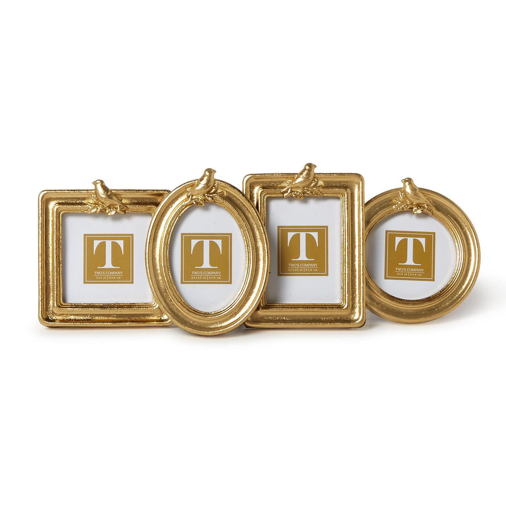 Gold Bird Mini Frame