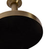 Kate and Laurel - Engles Adjustable Embossed Metal Table and Plant Stand
