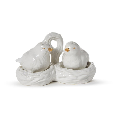 Birds Salt & Pepper Ceramic Shaker Set