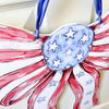 Patriotic Bow Door Hanger