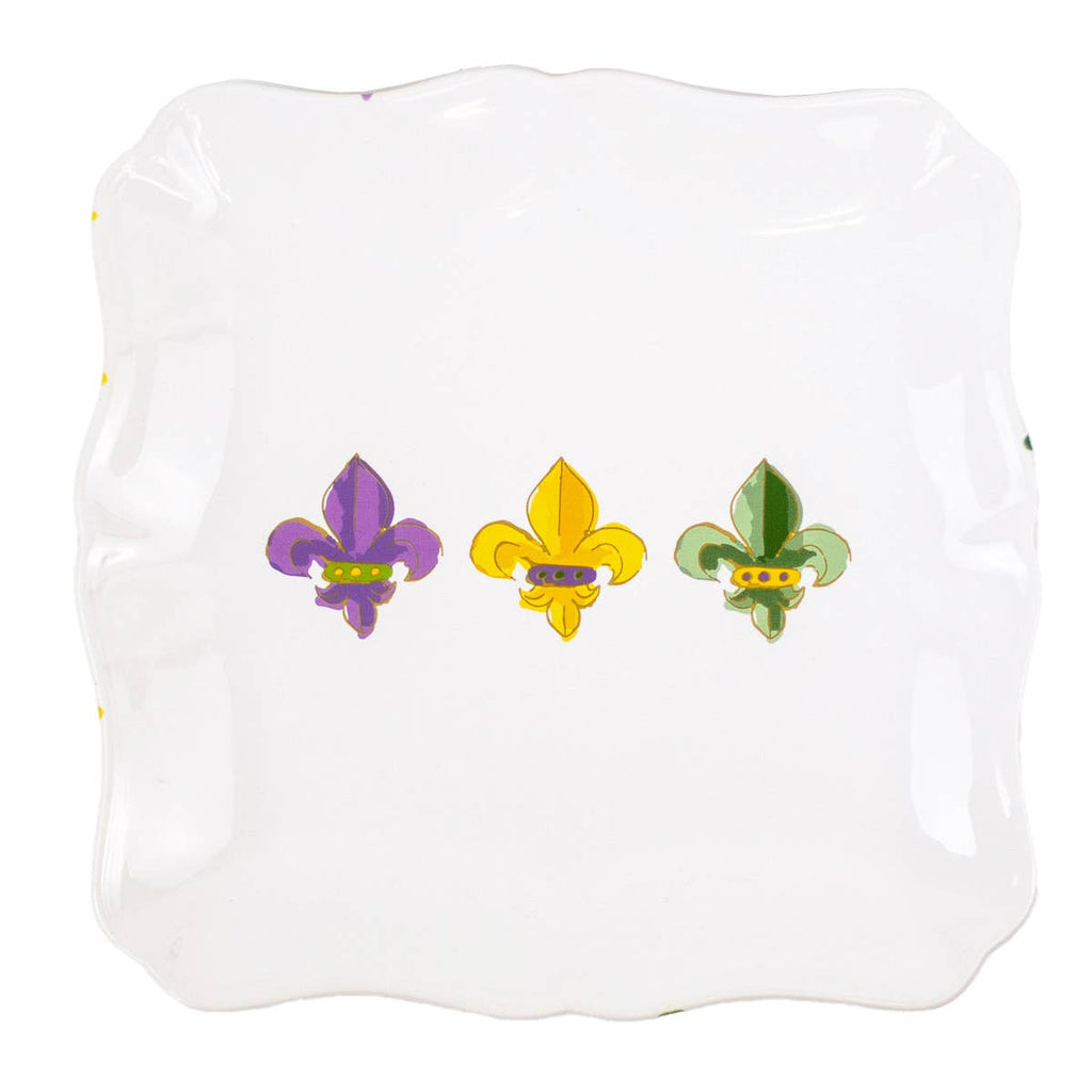 Mardi Gras Orleans Square Platter