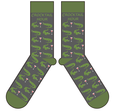 Alligator “Crocktail”  Socks