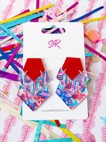 Sandy + Rizzo - America Dani Earrings