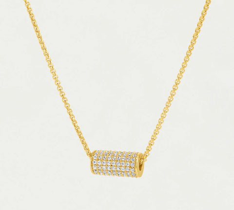 Petite Pave Mini CZ Necklace by Dean Davidson