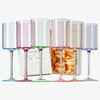Colors Crystal Wine Glass