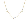 Dainty Pearl X CZ Necklace