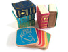 Library Genre Coasters Set