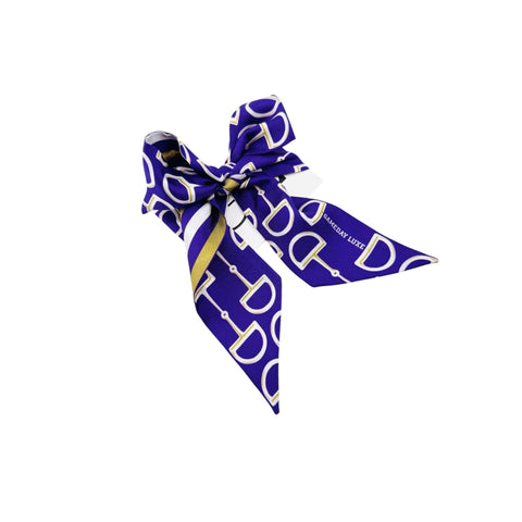 The Gameday Signature Scarf- Purple and Gold