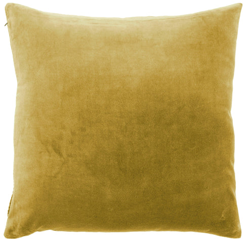 Chartreuse Velvet 22” x 22” Pillow