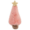 Swaddle with Pink Tree Plush Rattle