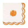 Pumpkin Bow Cocktail Napkins