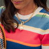 Susan Shaw - Cotton Pearl Toggle Necklace
