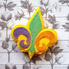 Mardi Gras Fleur-de-Lis Bath Bomb