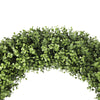Boxwood UV Faux Wreath